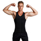 Men's plus-size sauna suit waistcoat corset neoprene bodysuit shapewear